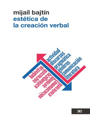 cover image of Estética de la creación verbal